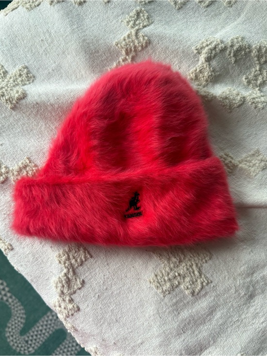 Supreme Accessories - Supreme x Kangol Hot Pink Red Angora Fur Beanie